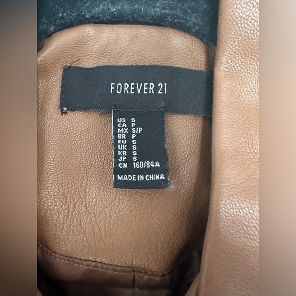 Faux Leather Jacket - Picture 2 of 6